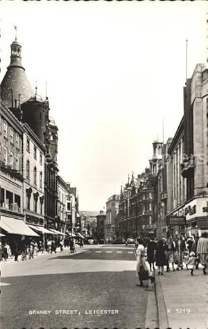 Bild des Verkufers fr Postkarte Carte Postale Leicester Granby Street Valentine's Post Card zum Verkauf von Versandhandel Boeger