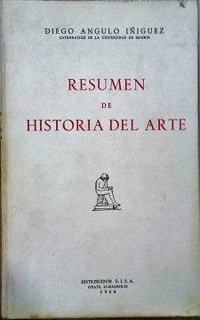 Image du vendeur pour RESUMEN DE HISTORIA DEL ARTE mis en vente par LIBRERA LAS HOJAS