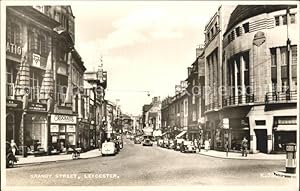 Bild des Verkufers fr Postkarte Carte Postale Leicester Granby Street zum Verkauf von Versandhandel Boeger