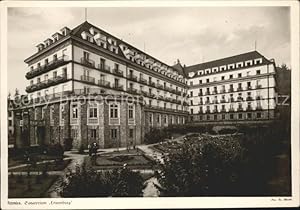 Postkarte Carte Postale Krynica Morska Ostseebad Ostpreussen Sanatorium Löwenberg