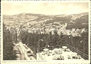 Postkarte Carte Postale Krynica Morska Ostseebad Ostpreussen Bergbahn Dachterrasse