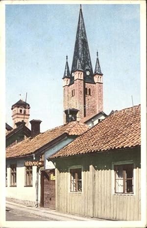 Seller image for Postkarte Carte Postale Mariestad Parti av Vsterlanggatan for sale by Versandhandel Boeger