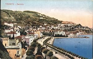 Postkarte Carte Postale Trieste Barcola