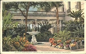 Seller image for Postkarte Carte Postale San Marino California Henry E. Huntington Library Art Gallery for sale by Versandhandel Boeger