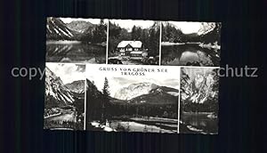 Bild des Verkufers fr Postkarte Carte Postale Tragss Rund um den Grnen See Alpenpanorama zum Verkauf von Versandhandel Boeger