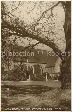 Postkarte Carte Postale Epping Forest High Beech Church