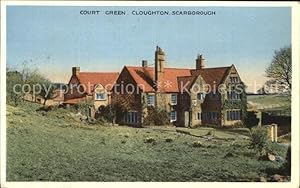 Postkarte Carte Postale Scarborough Court Green Cloughton