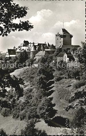Postkarte Carte Postale Schloss Burg Wupper