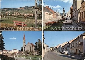 Postkarte Carte Postale St Oswald Freistadt Teilansichten Kirche