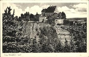 Postkarte Carte Postale Spalt Burg Wernfels
