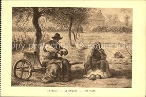 Image du vendeur pour Postkarte Carte Postale Millet Jean-Francois Le Briquet mis en vente par Versandhandel Boeger