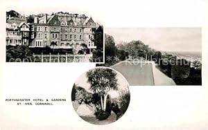 Postkarte Carte Postale St Ives Cornwall Porthminster Hotel und Garden