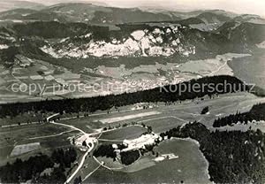 Bild des Verkufers fr Postkarte Carte Postale Weissenstein SO Bergbahn Hotel Kurhaus Blick in die Schweiz Fliegeraufnahme zum Verkauf von Versandhandel Boeger