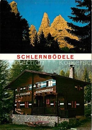Seller image for Postkarte Carte Postale Seis am Schlern AVS Schutzhaus Schlernbdele for sale by Versandhandel Boeger
