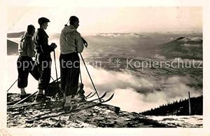 Postkarte Carte Postale Kahlenberg Krynica Morska Ostpreussen Gipfelblick