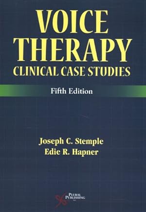 Seller image for Voice Therapy : Clinical Case Studies for sale by GreatBookPrices