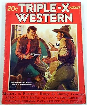 Immagine del venditore per Triple-X Western Magazine Vol. XVI, No. 97 - August 1932 venduto da Resource Books, LLC