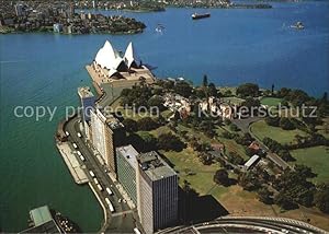 Image du vendeur pour Postkarte Carte Postale Sidney Aerial view of Sydney Opera House with Government House and Botanical Garden mis en vente par Versandhandel Boeger