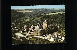 Postkarte Carte Postale Burg Wupper Schloss Bergisches Land Fliegeraufnahme