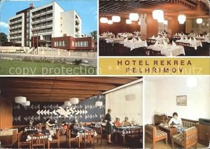 Postkarte Carte Postale Pelhrimov Hotel Rekrea