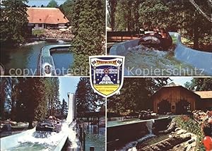 Bild des Verkufers fr Postkarte Carte Postale Rust Ortenaukreis Europa-Park Wildwasser-Bahn zum Verkauf von Versandhandel Boeger