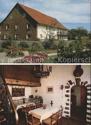 Bild des Verkufers fr Postkarte Carte Postale Birkendorf Pension Haus Silberdistel zum Verkauf von Versandhandel Boeger