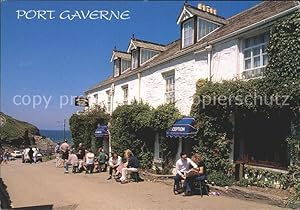 Postkarte Carte Postale Port Gaverne Hotel Restaurant