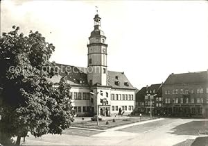 Postkarte Carte Postale Pegau Markt Rathaus