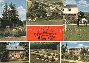 Seller image for Postkarte Carte Postale Meddersheim Felke Jungborn Menschel Kurhaus Bocciaspiel for sale by Versandhandel Boeger