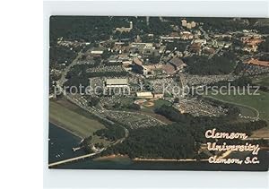 Image du vendeur pour Postkarte Carte Postale Clemson University Fliegeraufnahme mis en vente par Versandhandel Boeger