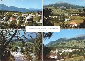 Postkarte Carte Postale Lieserhofen am Millstättersee Orts und Teilansichten