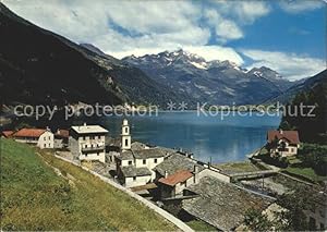 Seller image for Postkarte Carte Postale Miralago Lago di Poschiavo e Pizzo Verona for sale by Versandhandel Boeger