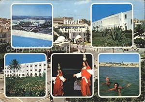 Seller image for Postkarte Carte Postale Sousse Hotel Marhaba Fliegeraufnahme Garden Tnzerinnen Swimmingpool for sale by Versandhandel Boeger