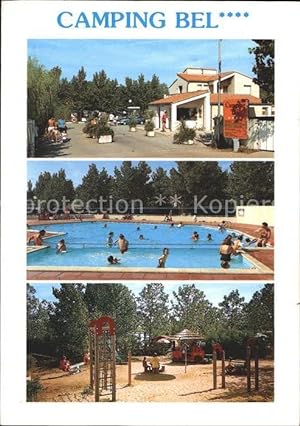 Postkarte Carte Postale Vendee Camping Bel Swimmingpool Spielplatz