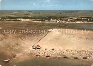 Immagine del venditore per Postkarte Carte Postale St Peter-Ording Fliegeraufnahme Sandbank mit Arche Noah venduto da Versandhandel Boeger