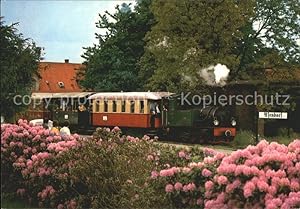 Postkarte Carte Postale Liliputbahn Lokomotive Hoya Bahnhof Asendorf Eisenbahn-Museum