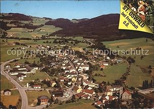 Postkarte Carte Postale St Oswald bei Freistadt Fliegeraufnahme