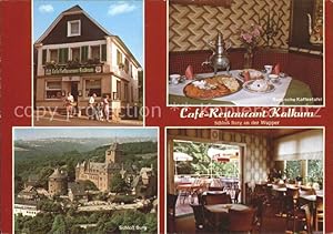 Postkarte Carte Postale Solingen Café Restaurant Kalkum
