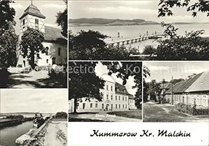 Postkarte Carte Postale Kummerow Malchin See Schloss Kirche