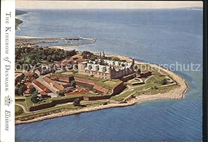 Seller image for Postkarte Carte Postale Helsingr Kronborg Castle aerial view for sale by Versandhandel Boeger