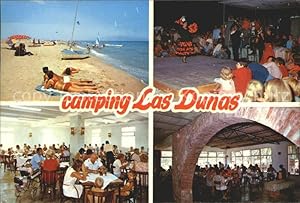 Postkarte Carte Postale San Pedro Pescador Camping Las Dunas