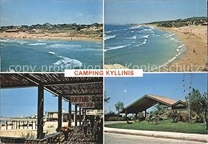 Imagen del vendedor de Postkarte Carte Postale Kyllinis Ilia Camping Strand a la venta por Versandhandel Boeger