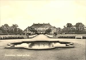 Postkarte Carte Postale Oranienbaum Schloss Park