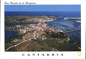 Bild des Verkufers fr Postkarte Carte Postale Spanien Cantabria Fliegeraufnahme zum Verkauf von Versandhandel Boeger