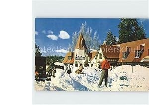 Bild des Verkufers fr Postkarte Carte Postale Lake Arrowhead Here some dig out at the Village after a heavy snow storm zum Verkauf von Versandhandel Boeger