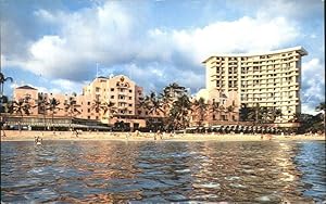 Seller image for Postkarte Carte Postale Honolulu Waikiki Beach Royal Hawaiian Hotel for sale by Versandhandel Boeger