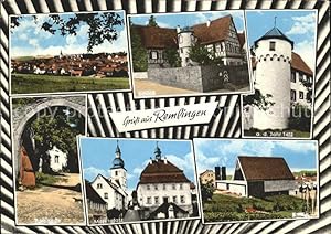 Postkarte Carte Postale Remlingen Wolfenbüttel Schloß