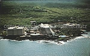 Seller image for Postkarte Carte Postale Hawaii US-State The spectacular Kona Hilton on the Orchid Isle Fliegeraufnahme for sale by Versandhandel Boeger