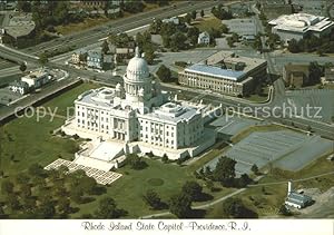 Postkarte Carte Postale Rhode Island US-State State House