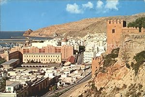 Postkarte Carte Postale Almeria Partial view